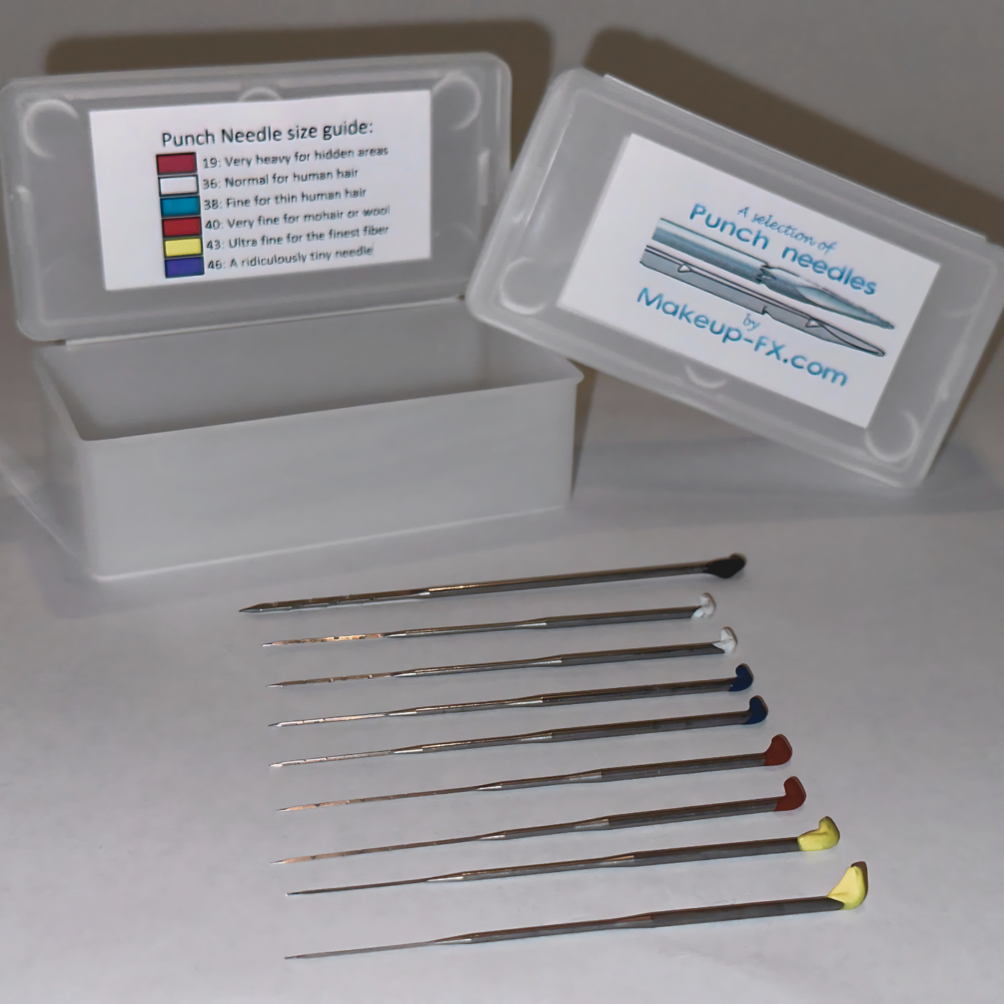 Einsetz-Nadeln für Haare (Punch needles)