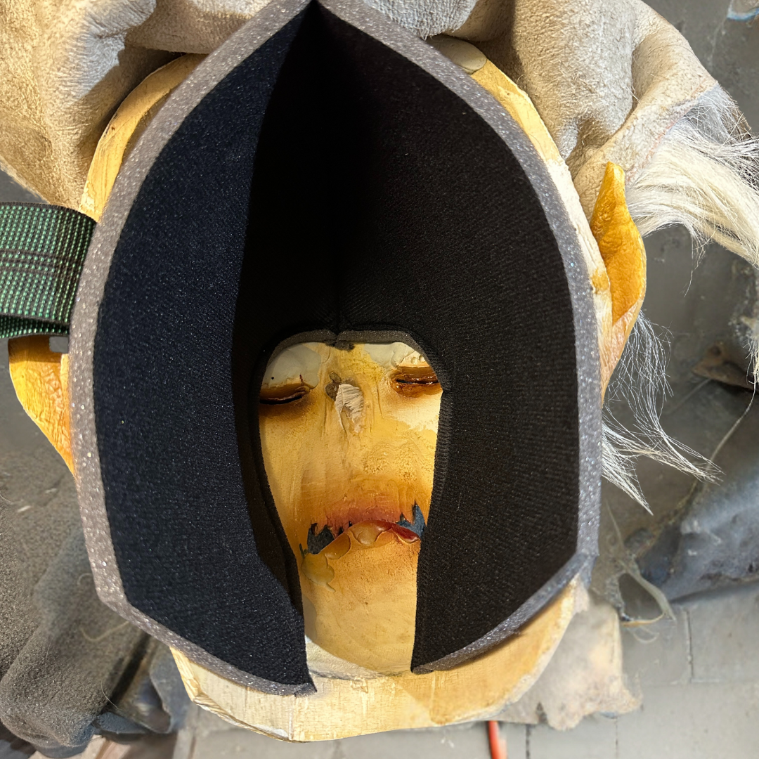 Auspolsterhaube für Masken